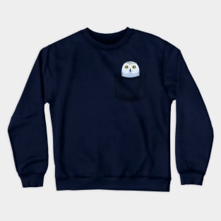 Owl pocket Crewneck Sweatshirt